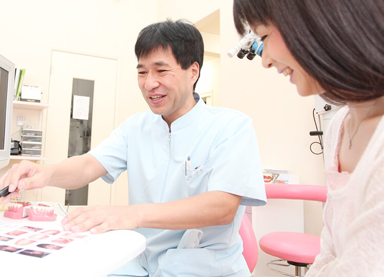 総合的な口腔内診断で最適な治療計画をご提案